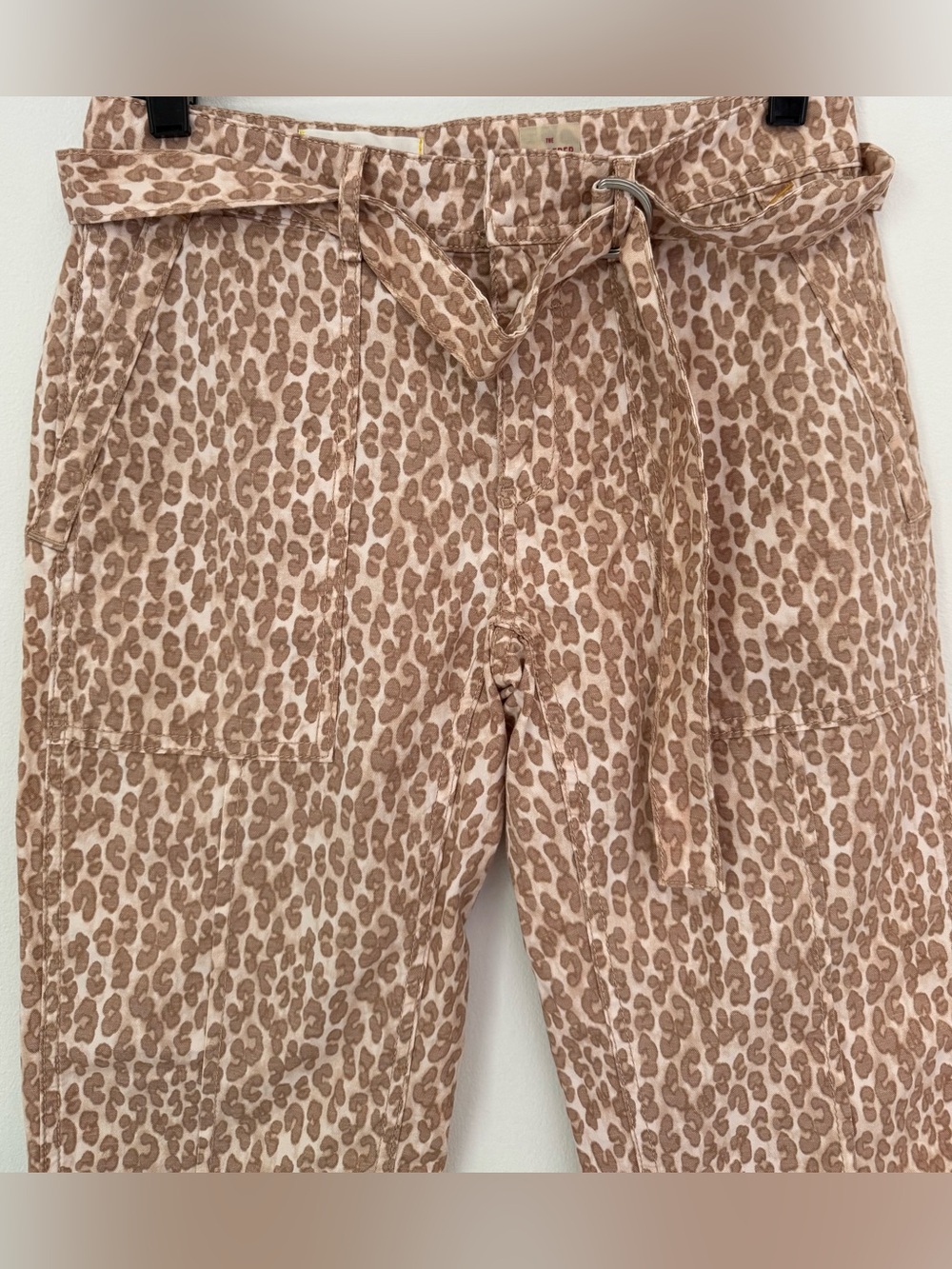 Anthropologie The Wanderer Utility Leopard Print Pants - Picture 7 of 12